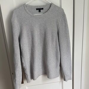 Banana Republic Light Gray Knit Pullover